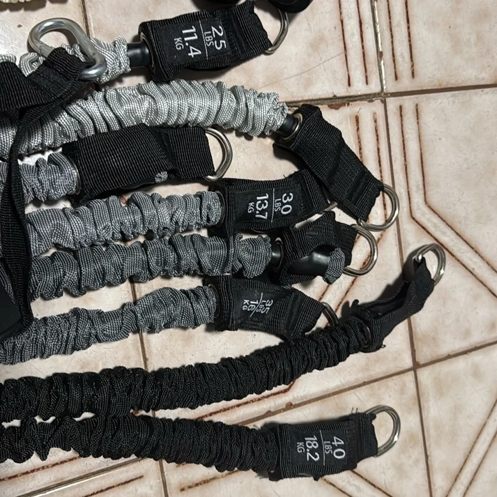 Weighted resistance bands (20-40lbs) - Picture 3 of 5